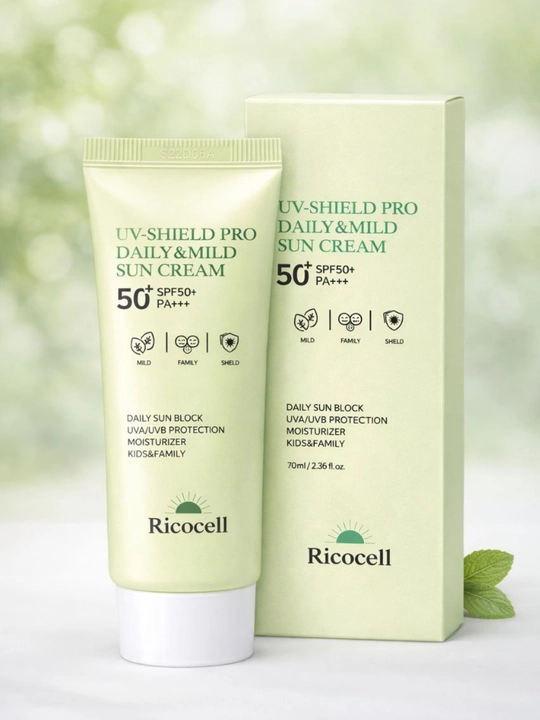 Quyoshdan himoya kremi Ricocell UV-Shield Pro Leports Sun Cream, SPF 50+, PA++++