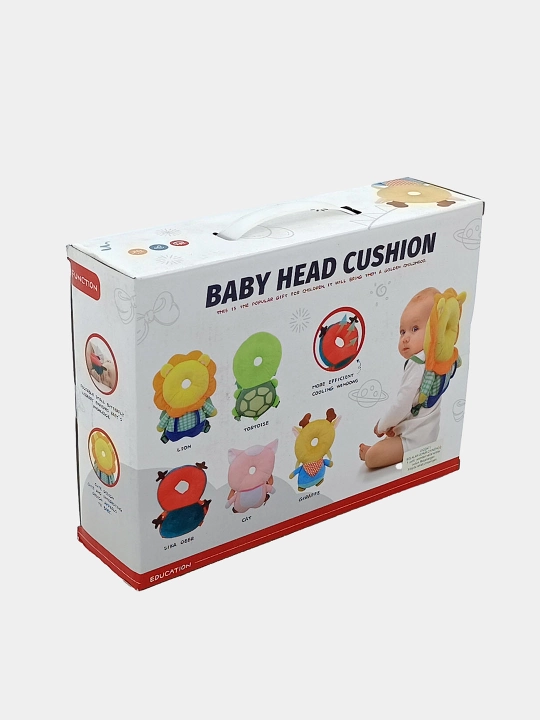 Himoya ryukzak-yostiq Baby Head Cushion Jirafa, 6 oydan