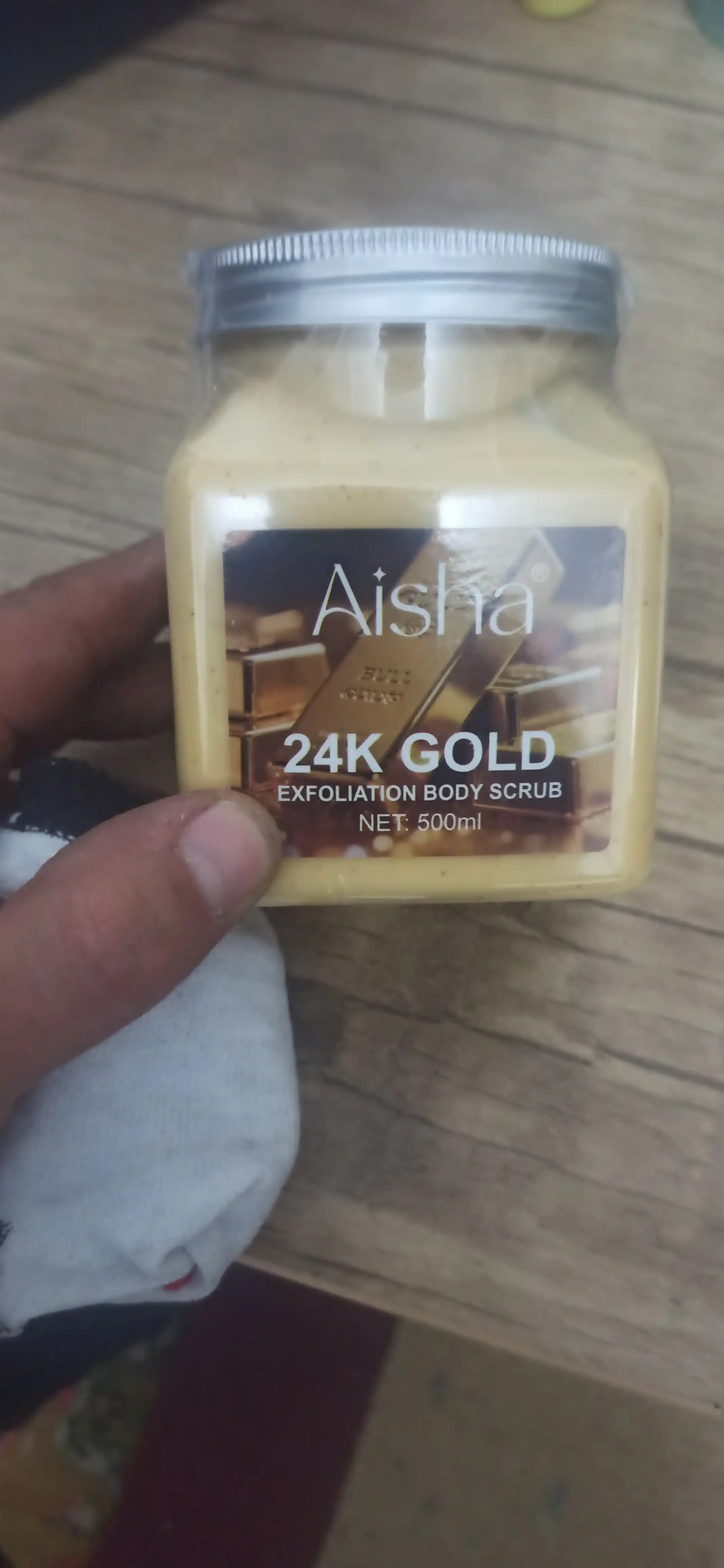 Антицеллюлитный скраб для тела Aisha Exfoliation Body Scrub 500 мл