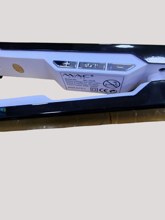 MAC Styler MC-2026 2x1 sochni to'g'rilovchi va nano-keramik LCD displeyli jingalak dazmol