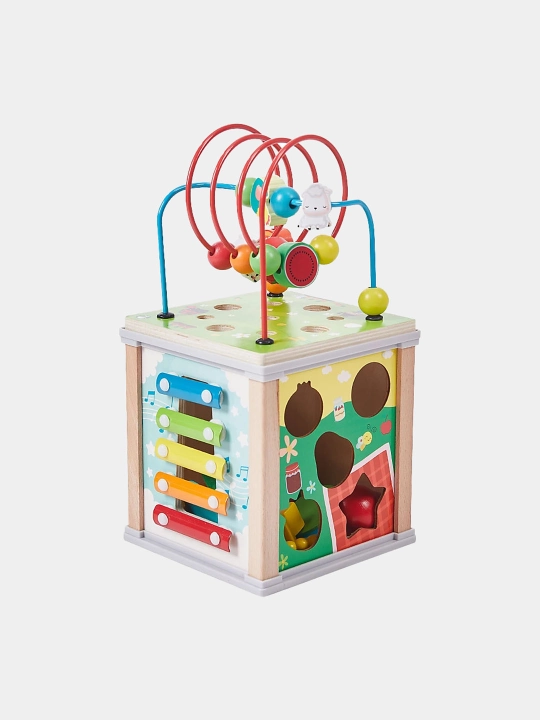 Yog'och kub-sorter Treasure Chests 7in1 (MWOH), 3+