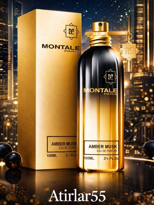 Парфюмерная вода для женщин и мужчин, Montale Amber Musk, 100 мл, Франция - 