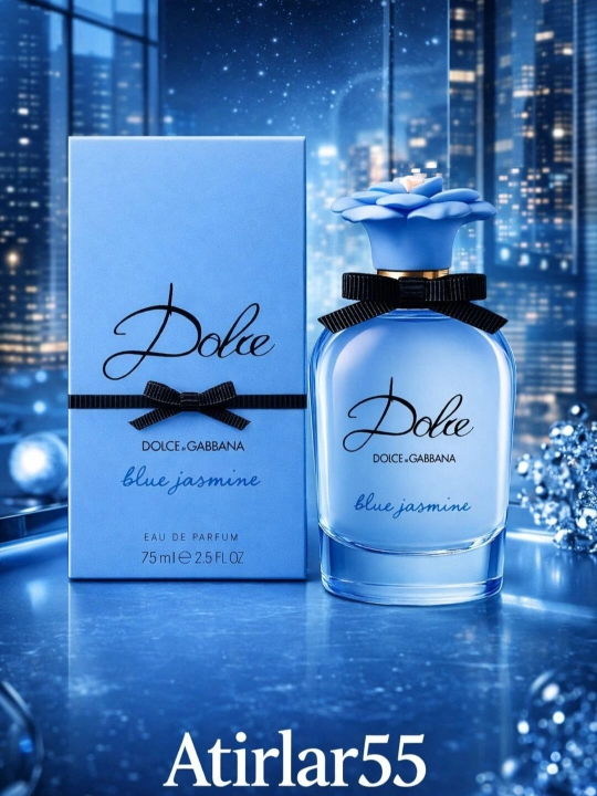 Ayollar uchun parfumlangan suv, DOLCE&GABBANA BLUE JASMINE, 75 ml - 