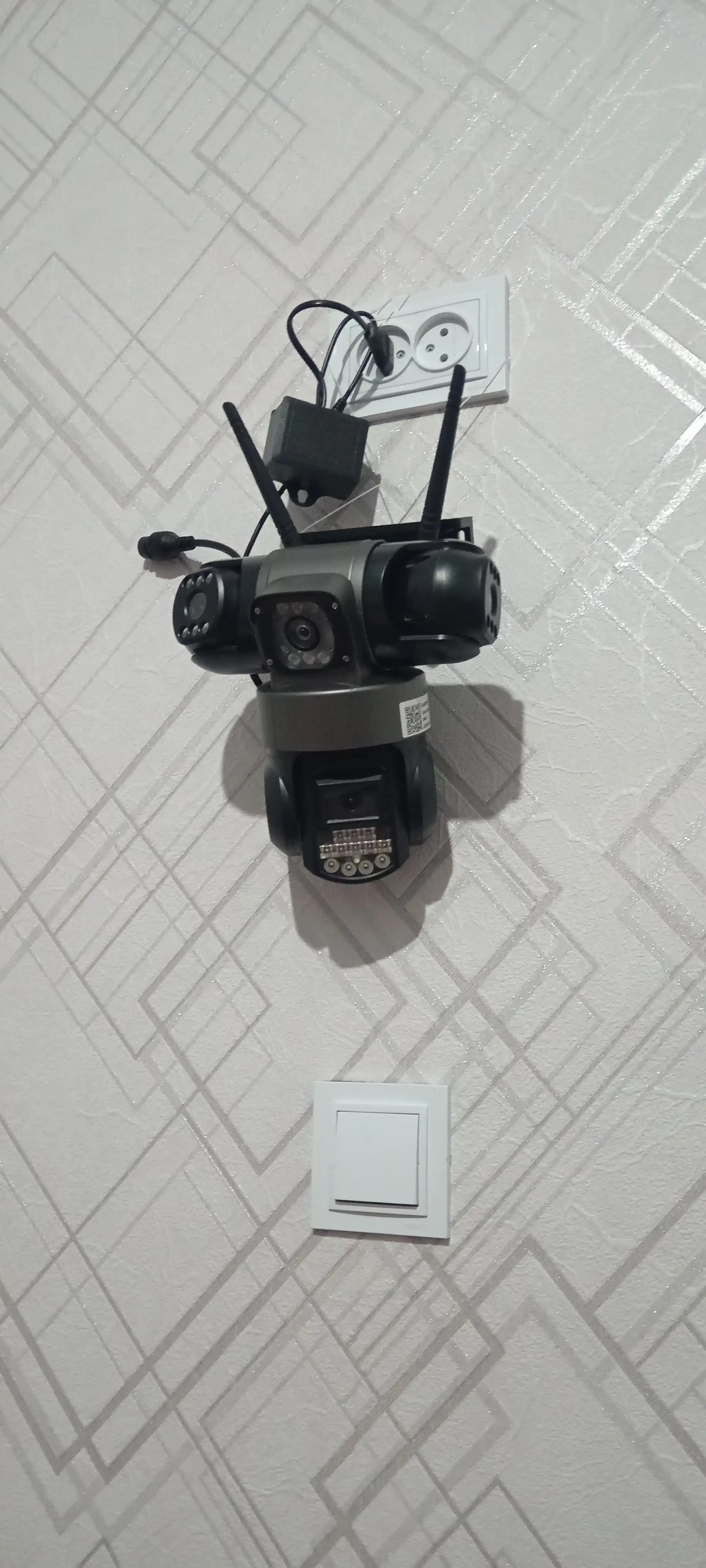 Камеры видеонаблюдения v380 5+5+5=15MP Full HD изображение