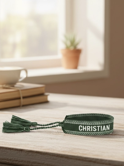 Браслет Christian Dior – отличный подарок для женщин и девушек — GIFTS24-DIOR-ЗЕЛЕН