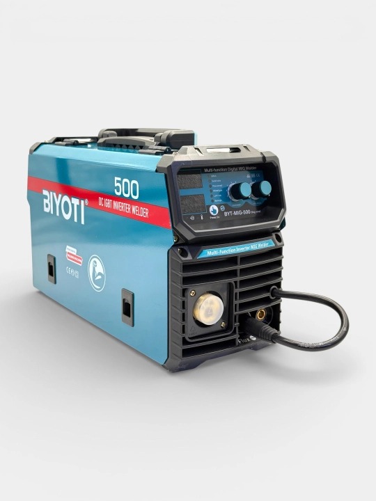 Biyoti MIG/MMA 500A payvandlash apparati: poliavtomat 2 tasi 1 da, sim va elektrod