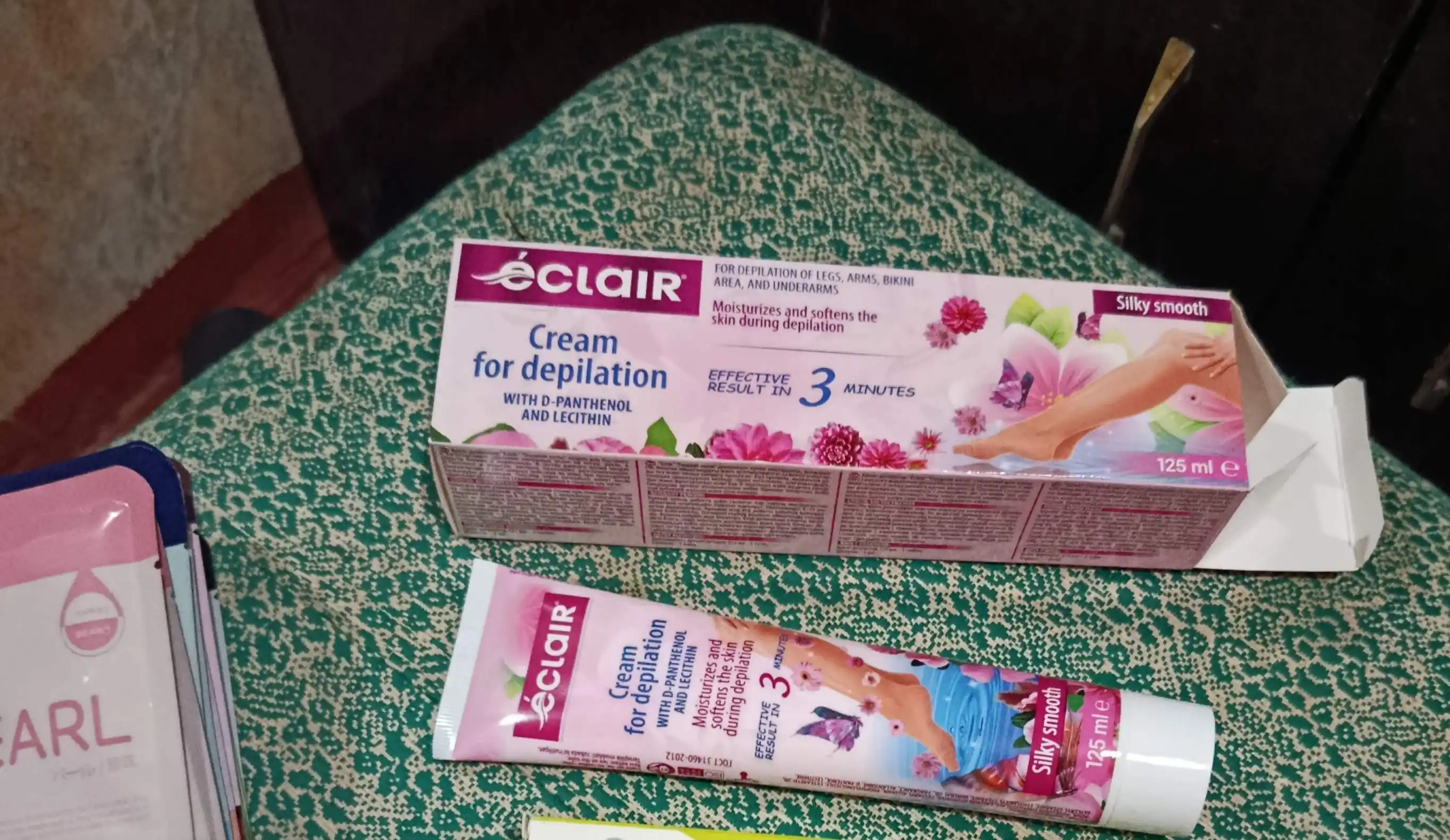 Крем депилятор "Eclair" Гладкий щелк, 125 мл