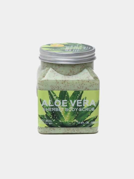 Скраб для тела и лица, очищающий пилинг Wokali Sherbet Body Scrub, 500 мл