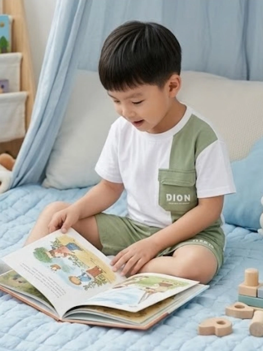 Стильный и удобный комплект одежды для детей, 6–10 лет, из качественной ткани