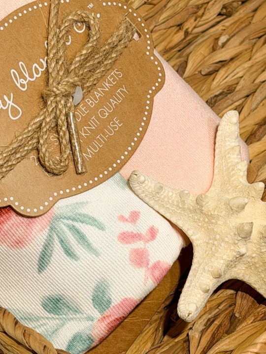 Набор пелёнок (Baby Blanket) для новорождённых, 2 шт