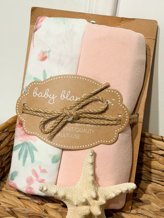 Chaqaloqlar uchun yo‘rgaklar to‘plami (Baby Blanket), 2 dona - 