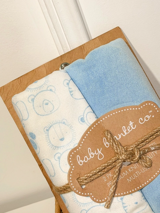 Набор пелёнок (Baby Blanket) для новорождённых, 2 шт