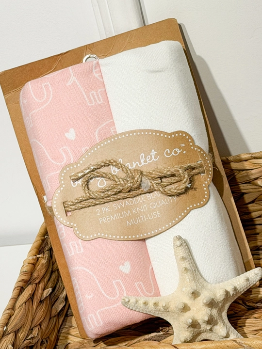 Chaqaloqlar uchun yo‘rgaklar to‘plami (Baby Blanket), 2 dona - 