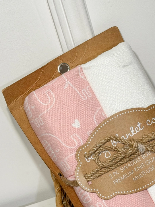Chaqaloqlar uchun yo‘rgaklar to‘plami (Baby Blanket), 2 dona