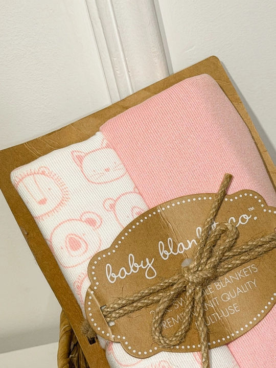 Chaqaloqlar uchun yo‘rgaklar to‘plami (Baby Blanket), 2 dona