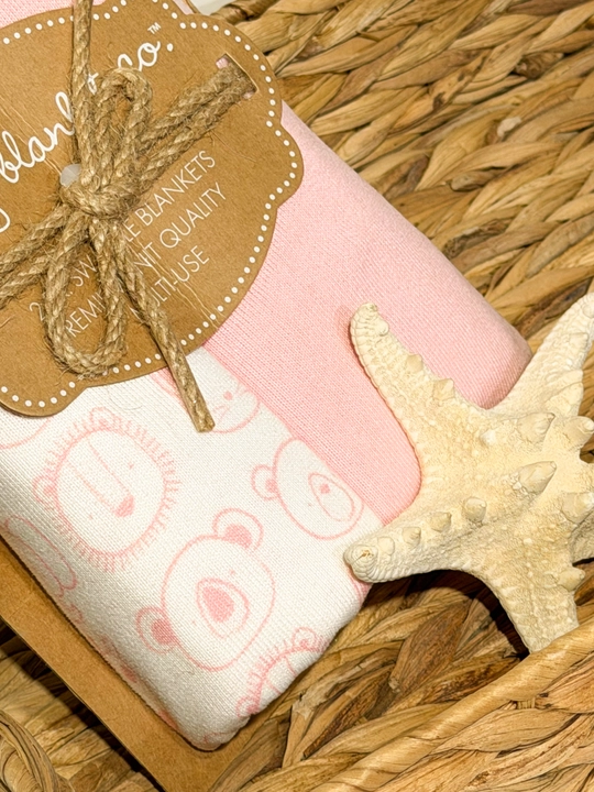 Chaqaloqlar uchun yo‘rgaklar to‘plami (Baby Blanket), 2 dona