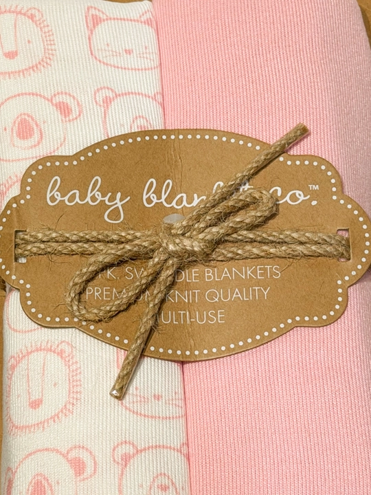 Chaqaloqlar uchun yo‘rgaklar to‘plami (Baby Blanket), 2 dona