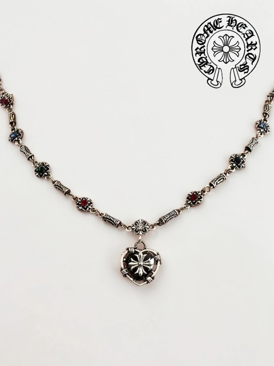 Цепочка для девушек парней в стиле chrome hearts y 2 k готик, подарок y2k на шею хромхартс