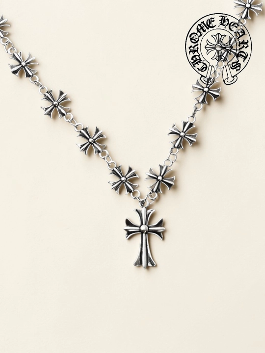 Qizlar yigitlar uchun Chrome hearts y 2 k gothic uslubi zanjir y2k sovg'a Chrome hearts - 