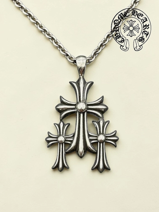 Цепочка для девушек парней в стиле chrome hearts y 2 k готик, подарок y2k на шею хромхартс