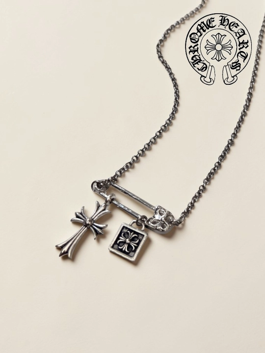 Цепочка для девушек парней в стиле chrome hearts y 2 k готик, подарок y2k на шею хромхартс