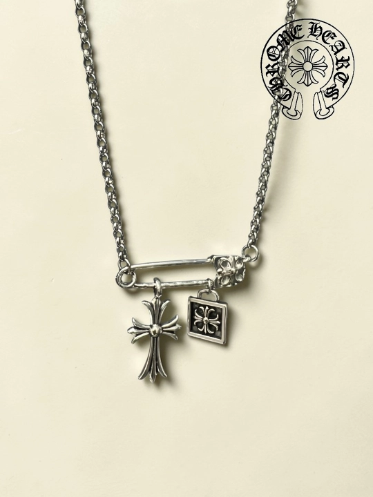 Цепочка для девушек парней в стиле chrome hearts y 2 k готик, подарок y2k на шею хромхартс