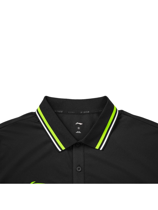 Erkaklar uchun Li-Ning YPLW013-5 AT DRY sport polo futbolkasi