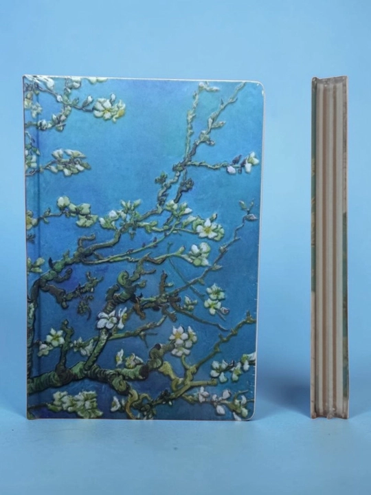 Vincent van Gogh rasmlari bilan bezatilgan estetik bloknot-planer. Nihol