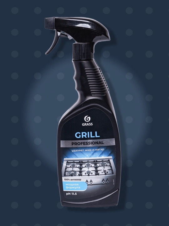 Grass Grill Cleaner universal oshxona tozalash vositasi, yogʻ va qurum ketkazuvchi, 600 ml