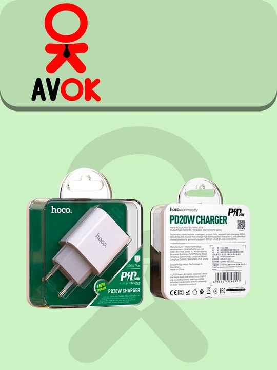 C76A Speed source tarmoq quvvatlagichi, Type-C, PD3.0/QC3.0/QC2.0/Huawei FCP/SCP/Sa