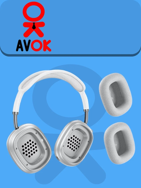 Simsiz to‘liq o‘lchamli Borofone BO35 quloqchinlari, Bluetooth 5.4, 45 soatgacha ishlaydi, AUX