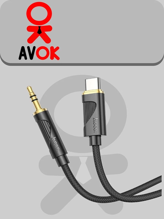 Hoco UPA30 Friend audio adapteri, Lightning (iP) 3,5 mm, o‘rnatilgan DAC chipi