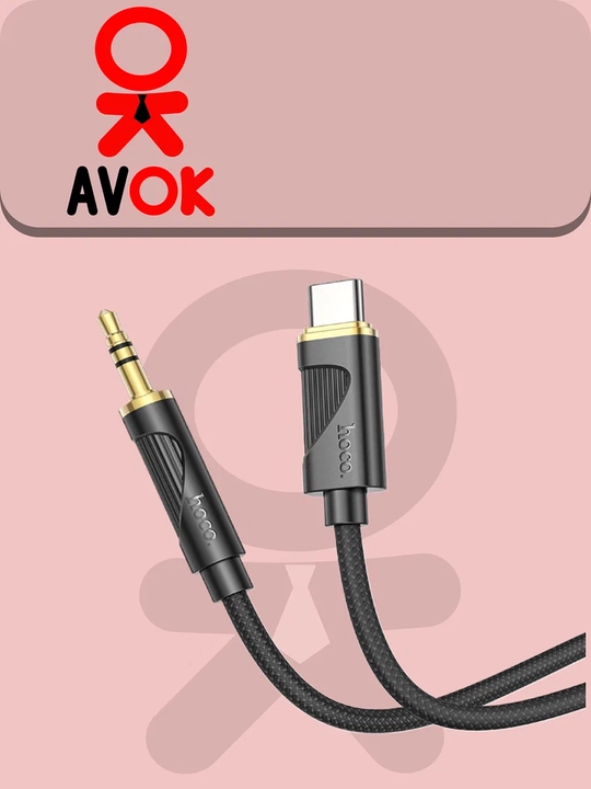 Hoco UPA30 Friend audio adapteri, Lightning (iP) 3,5 mm, o‘rnatilgan DAC chipi