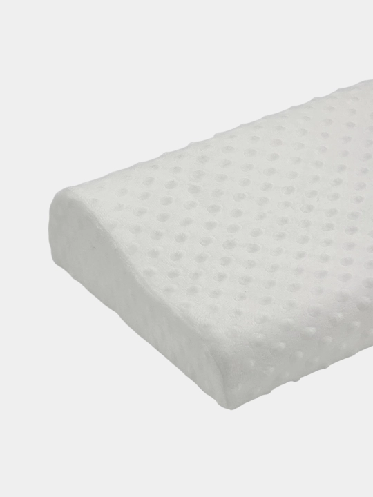 Ortopedik uyqu yostigi Memory Foam, bo‘yin va umurtqa uchun, gipoallergen, anatomik shakl