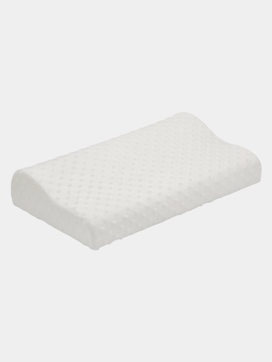 Ortopedik uyqu yostigi Memory Foam, bo‘yin va umurtqa uchun, gipoallergen, anatomik shakl
