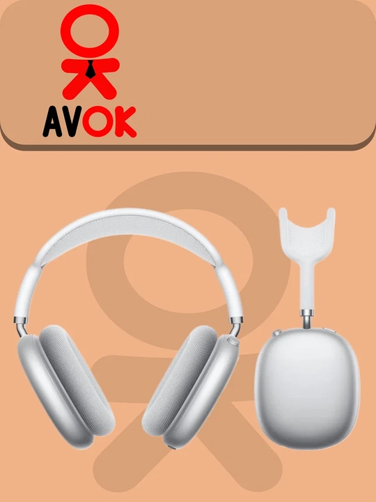 To‘liq o‘lchamli simsiz Hoco W65 Plus quloqchinlari, Bluetooth 5.4, 45 soatgacha ishlaydi, AUX