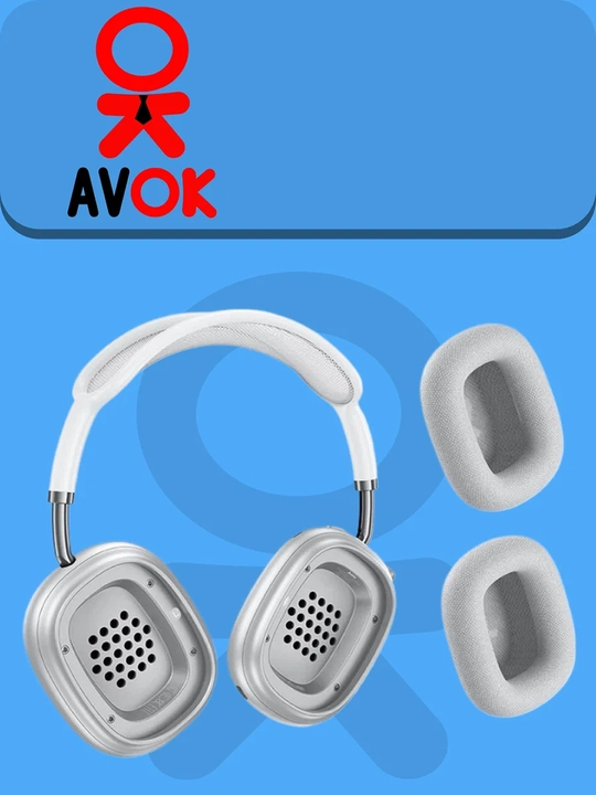 To‘liq o‘lchamli simsiz Hoco W65 Plus quloqchinlari, Bluetooth 5.4, 45 soatgacha ishlaydi, AUX