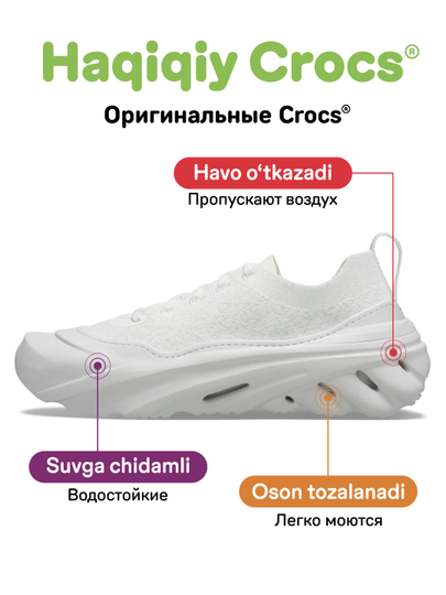 Кроссовки CROCS Echo Surge 210079, для женщин и мужчин