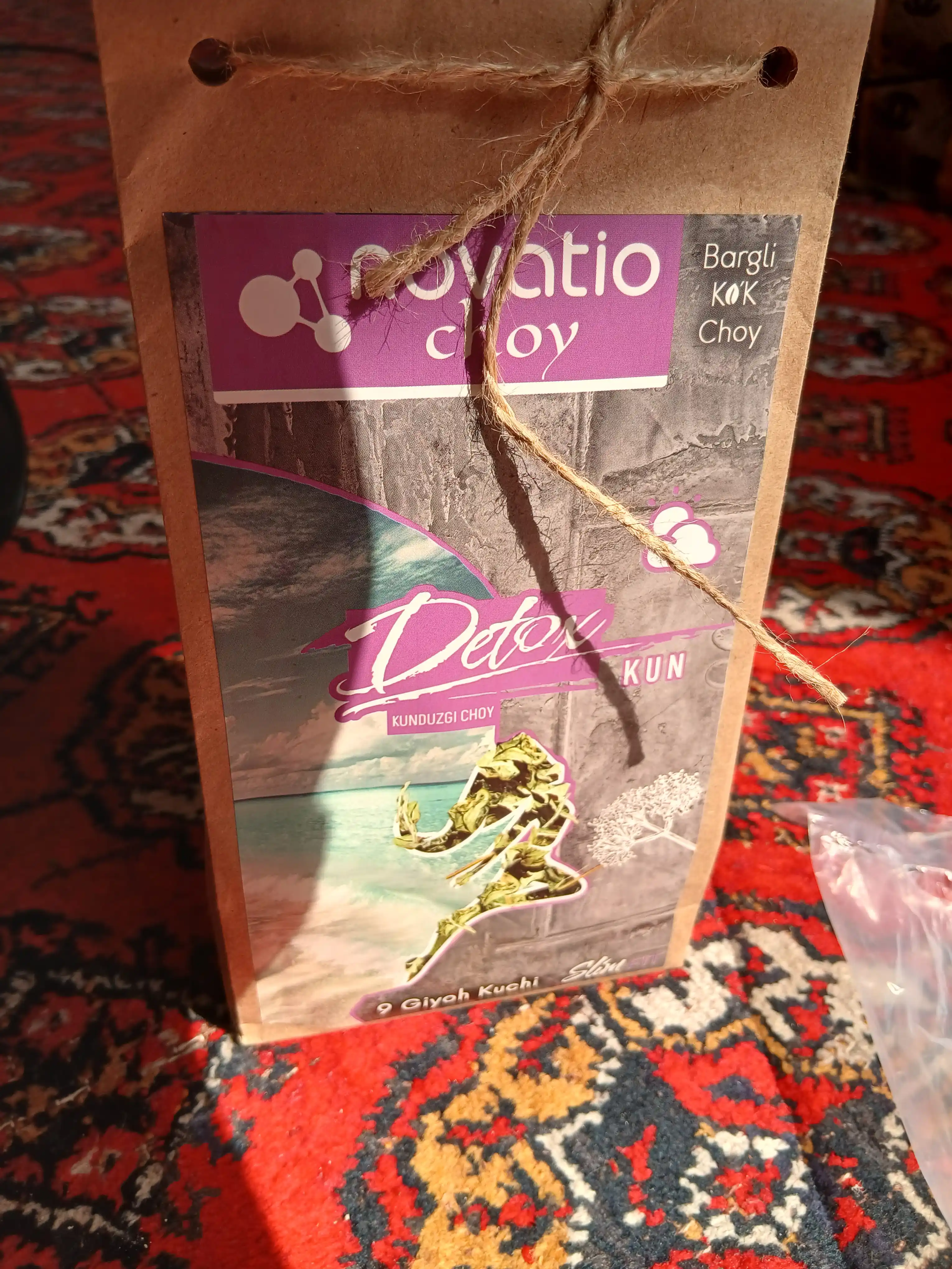 Detoks Сhoy Kun, vazn yo'qotish uchun, yumshatuvchi, Novatio, 100 g
