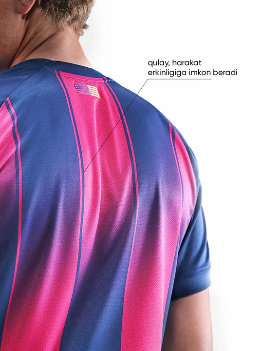 Футбольная форма Barcelona, 2025/26, для мужчин, спортивная форма, S, M, L, XL, XXL