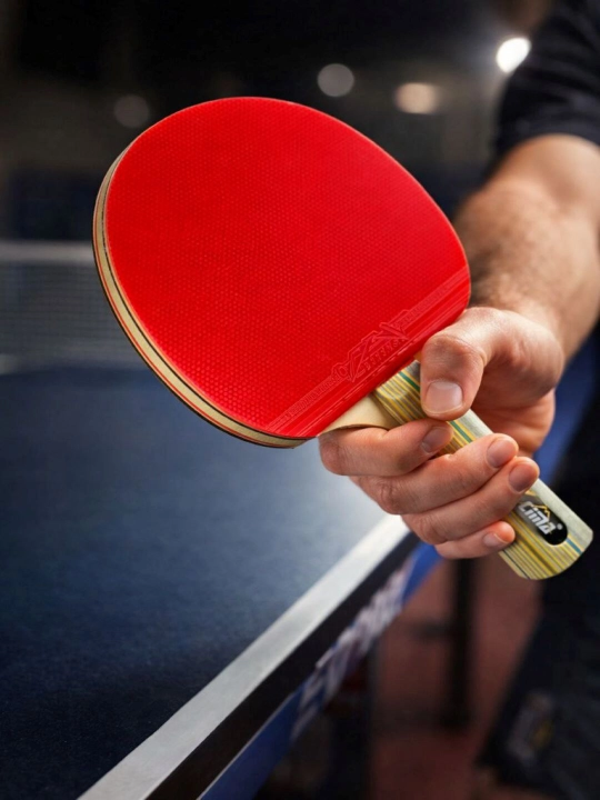 Stol tennisi uchun raketka chexol bilan Cima