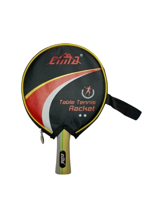 Stol tennisi uchun raketka chexol bilan Cima