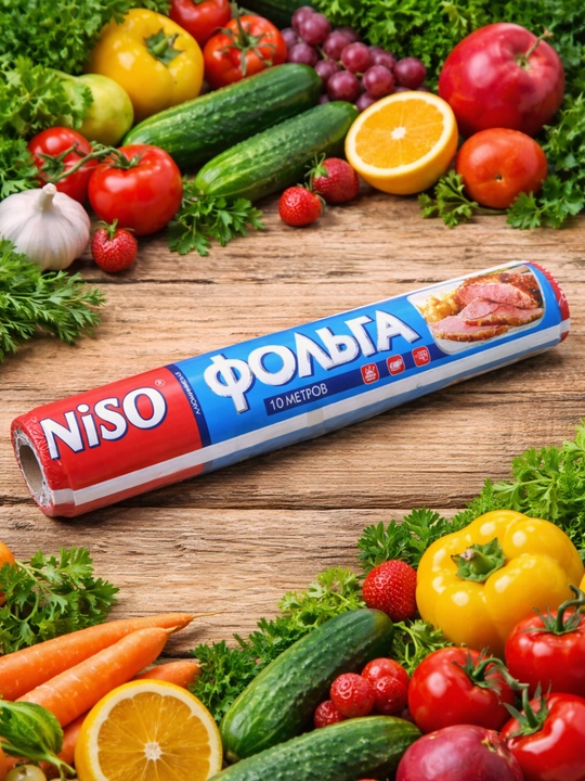 Niso alyumin folga oziq-ovqat uchun