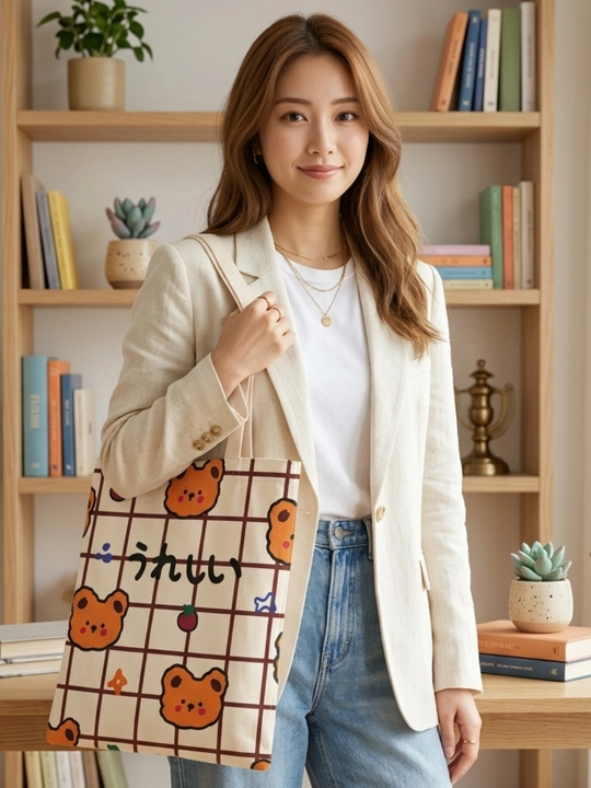 Ayollarning kundalik shopper sumkasi, yelka ustida, 31 * 29 sm