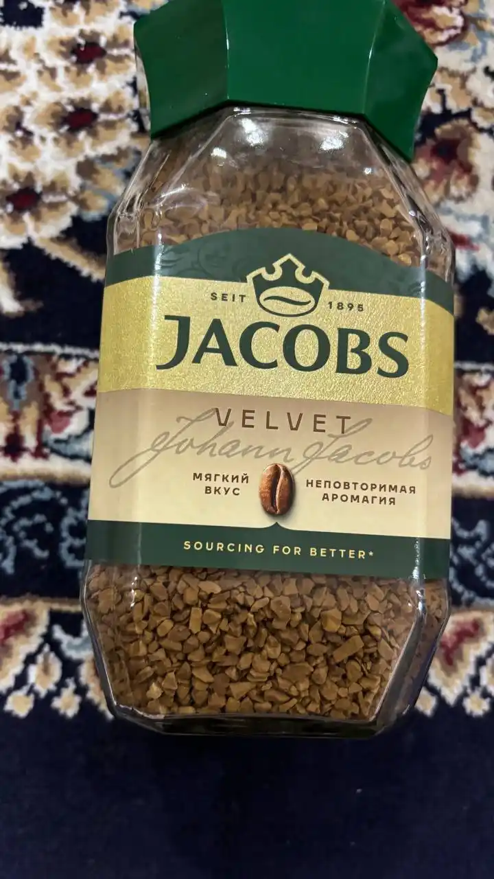 Растворимый кофе Jacobs Monarch "Velvet", 190 гр