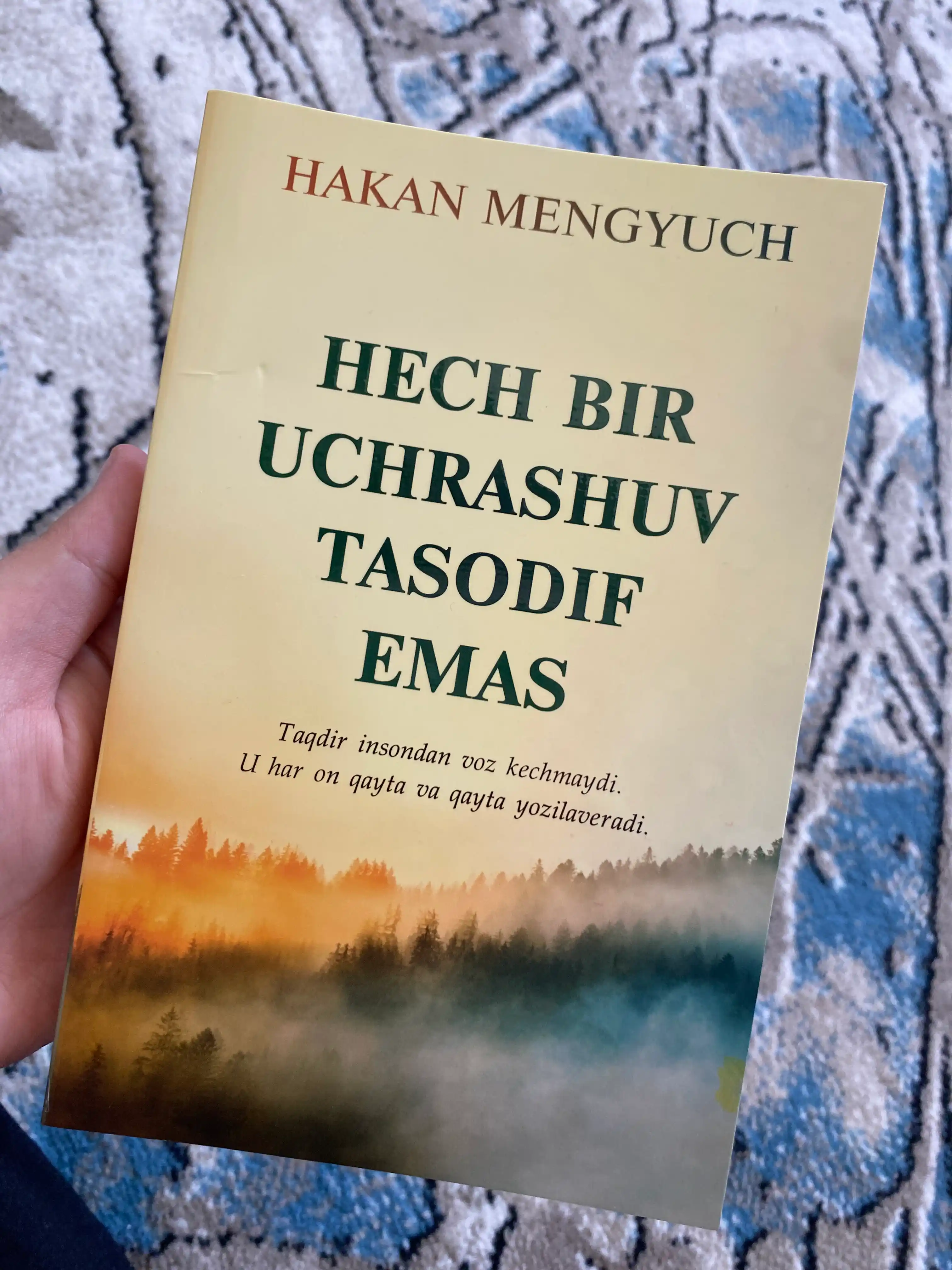Hech bir uchrashuv tasodif emas — Hakan Mengyuch, o‘zlikni anglash haqida asar