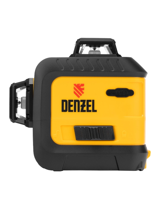 DENZEL LX 360-2 Red lazerli daraja, ko‘p prizmali, 8 ta nur, 30 m, 35076