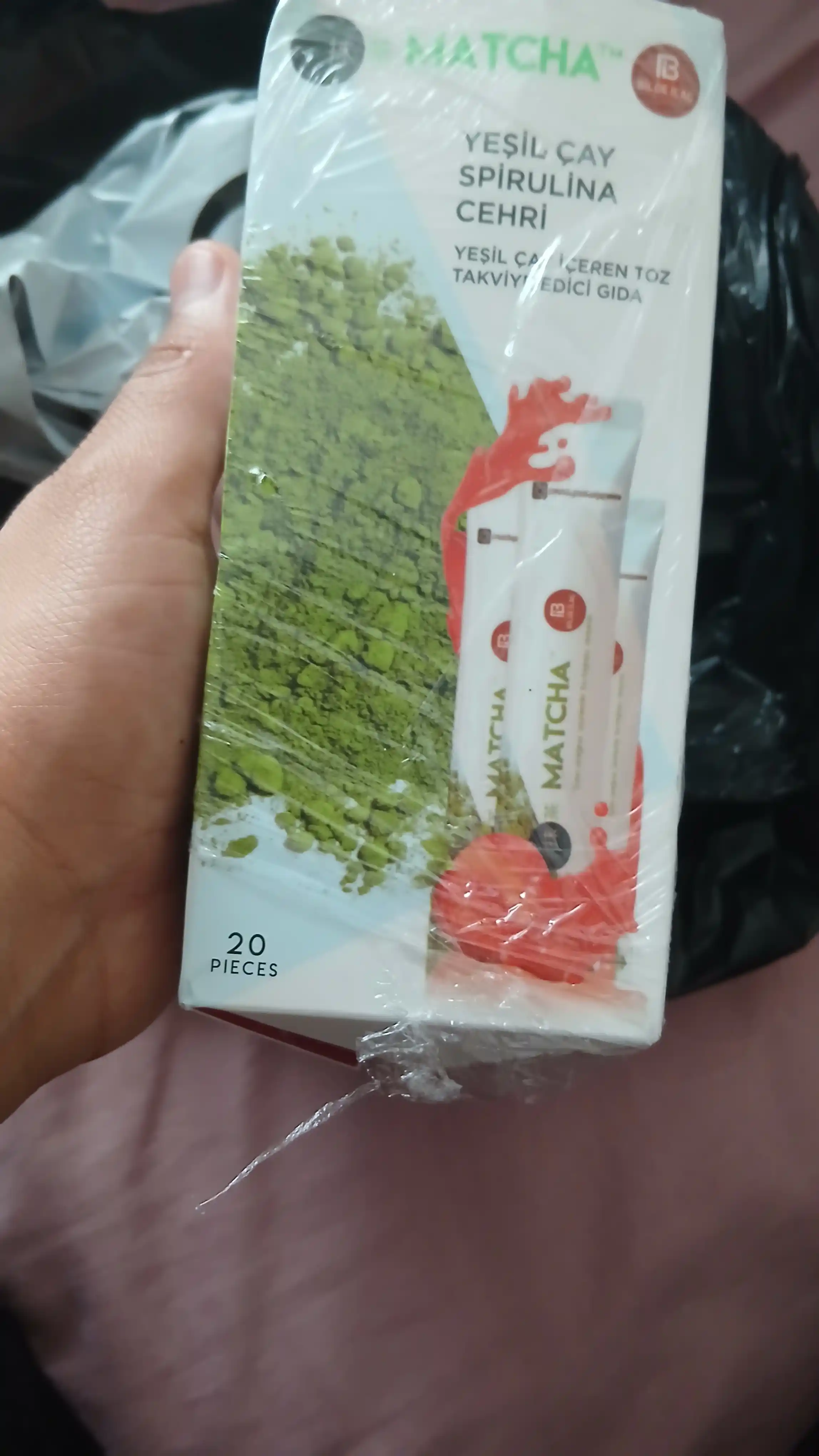 Choy "Matcha Detox", ozish uchun uchun, ko'k, antioksidant,ozish uchun,ozdiruvchi choy