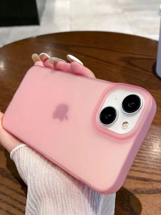 Прозрачный силиконовый чехол для iPhone - 