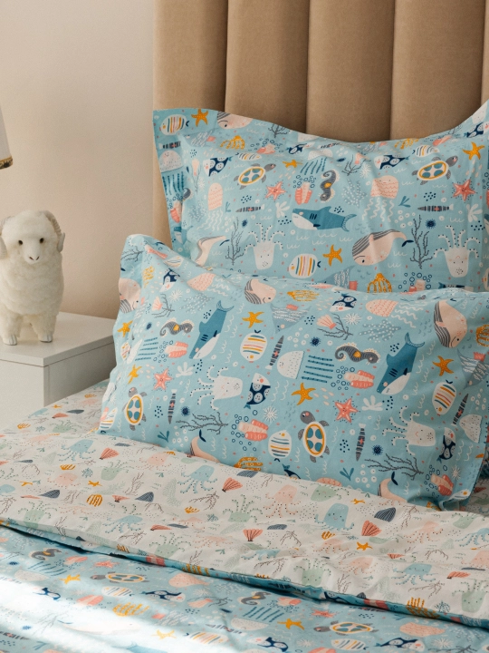 Комплект постельного белья сатин, детский Sleep&Beyond